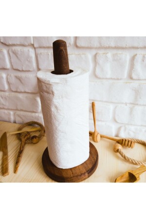 Wooden Luxury Paper Towel Holder - Elizi Ahşap