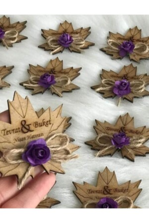 Wooden Magnet 20 Pieces Promise Engagement Wedding Henna Wedding Gift Quran Souvenir Circumcision Mevlüt - Afyon Hediye Parkı
