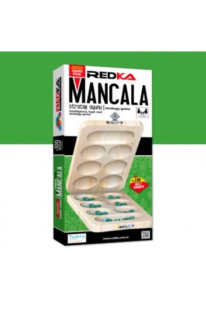 Wooden Mangala Strategy Game 28. 02. 758. 001 - Redka