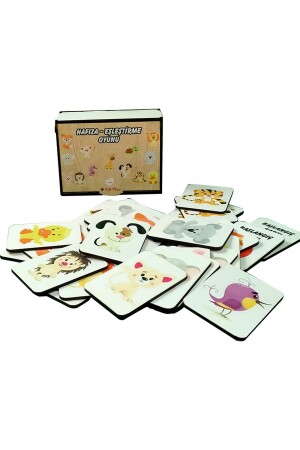 Wooden Memory And Intelligence Cards Matching Game Children Educational Puzzle Jigsaw Toy memory card - gift plus