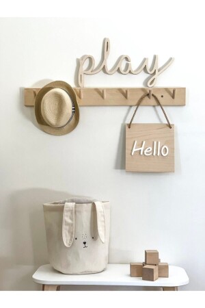 Wooden Modern Wall Hanger - Esanctus