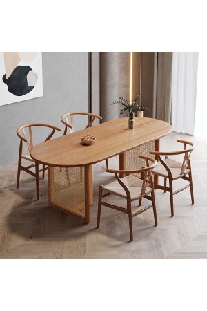 Wooden natural dining table - Moldhome
