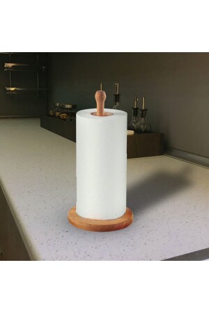 Wooden Paper Towel Holder Roll Towel Holder Napkin Holder Table Top Towel Paper Holder - Klein Home