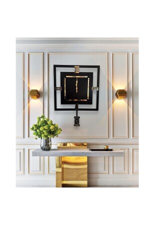 Wooden Pendulum Clock, Pendulum Plexiglass Clock, Wall Clock, Wall Clock, Clock, Wooden Clock Hourglass1 - Ste Desing
