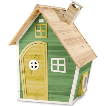 Wooden playhouse EXIT Fantasia 100 - Green - Exit