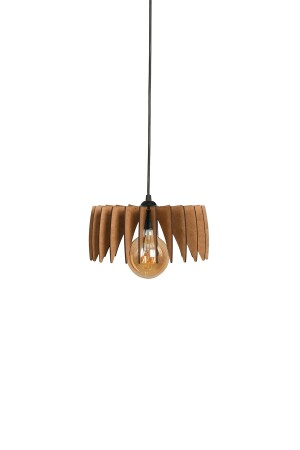 Wooden Rustic Small Size Single Chandelier AV17RU01NAK - MadamVila