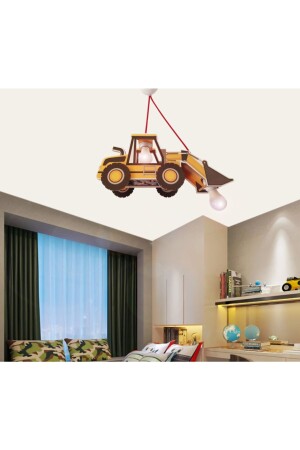 Wooden Scoop Children's Room Lighting Chandelier 1225 - Arya