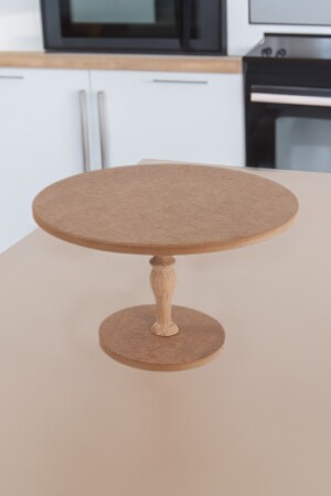 Wooden Service Stand - Footed Presentation Holder Okt-su19. SU19 - Genel Markalar