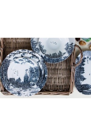 Woods Dinner Set for 6 People 32 Pieces 04POR033062 - Porland