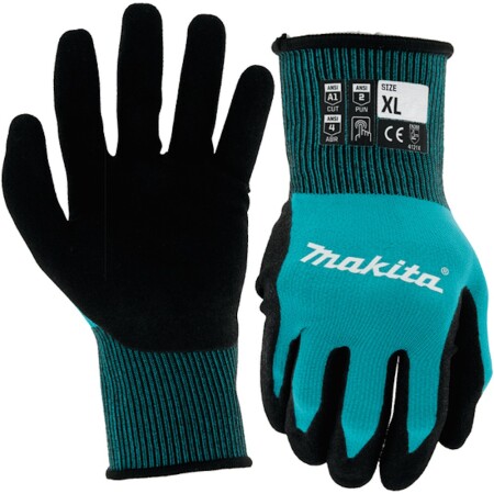 Work gloves MAKITA FitKnit cut level 1 - Makita Accessories