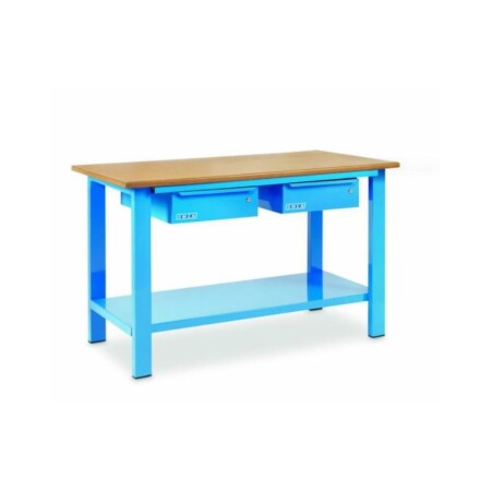 Workbench with wooden tabletop OMCN 1.5m - OMCN