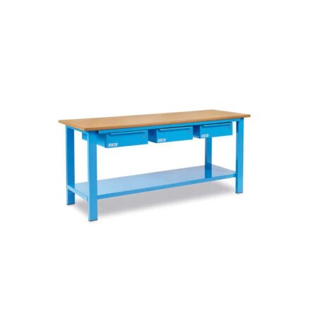 Workbench with wooden tabletop OMCN 2m - OMCN