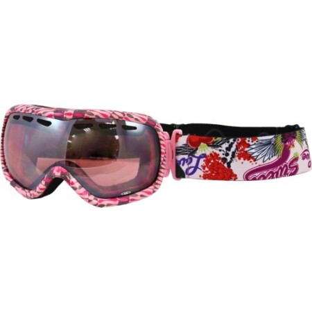 WORKER Molly ski goggles with graphics - Pink - Worker