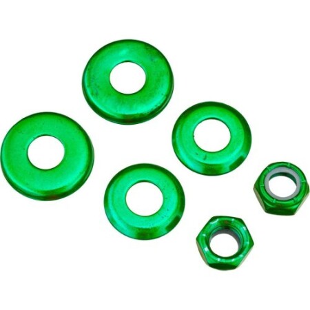 Worker Skateboard Hub Washers - Green - Worker