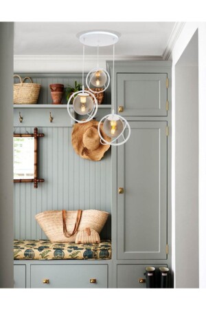 World 3 Tray. Glop White Chandelier with Smoked Glass. Living Room, Kitchen, Teen, Room, Bedroom, Store World 3some - avizade