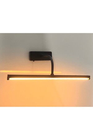 World Flute, batteriebetrieben, schwarzes Gehäuse, Tageslicht-LED-Tisch, Schwanenwand, batteriebetriebene Wandleuchte – Batterie im Lieferumfang enthalten - Gaziantepavize