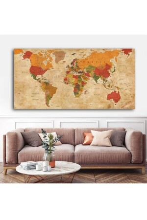 World Map Canvas Painting Behjkqu8 MAP9631471 - Dijital Reklam Ambalaj