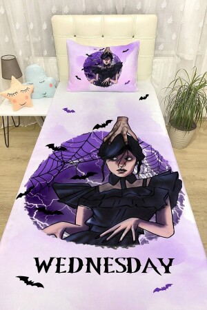 Wounded Purple Wednesday Bedspread and Pillowcase evortu1718 - Evpanya