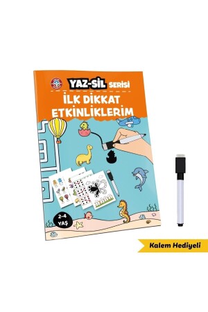 Write Delete Series My First Attention Activities - Çocuk Akademi
