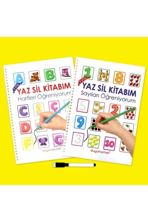 Write Erase My Book Letters - Numbers Set DM17186 - DuyuMarket