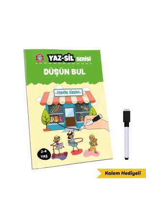 Write Erase Series Think Find - Çocuk Akademi