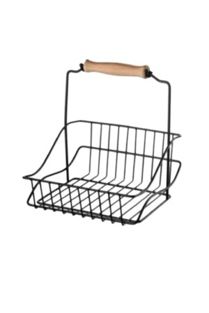 Wrought Iron Metal Basket - Donna Forte