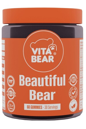 Wunderschönes Bärenhaut-Vitamin 60 Stück - Vita Bear