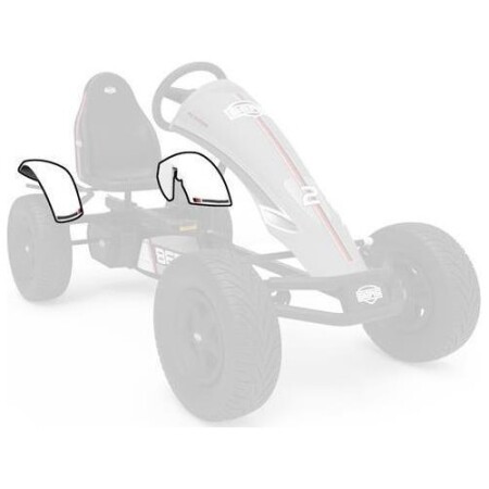 XL Frame - Rear mudguards 71° Race GTS - BERG