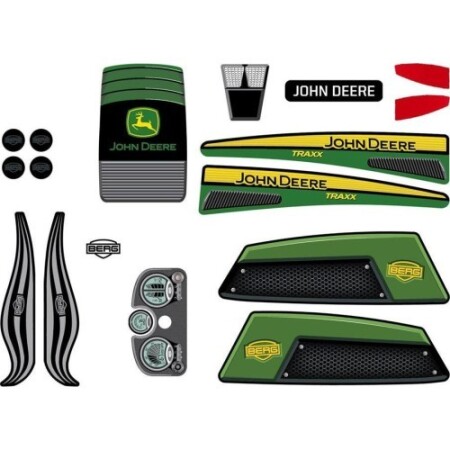 XL Frame - Sticker set John Deere - BERG
