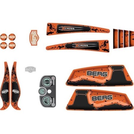 XL Frame - Sticker set X-Cross - BERG