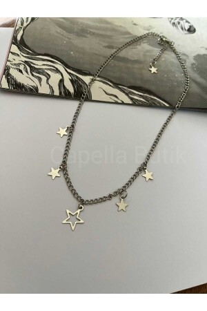 Y2K Style Necklace with Stars - Capella