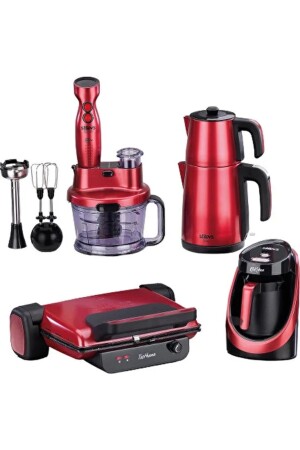 Yakamoz-Serie 4-teiliges Mitgiftpaket-Kirsche 2020ST0000017967 - Stilevs