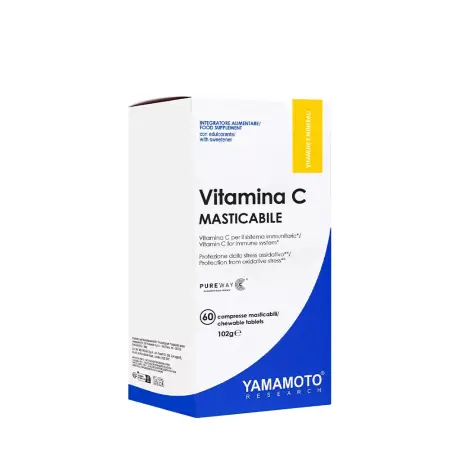 Yamamoto Research Vitamina C Masticabile PureWay® (60 Chewable Tablets) - Yamamoto Research