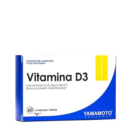 Yamamoto Research Vitamina D3 50 mcg (60 Tablets) - Yamamoto Research