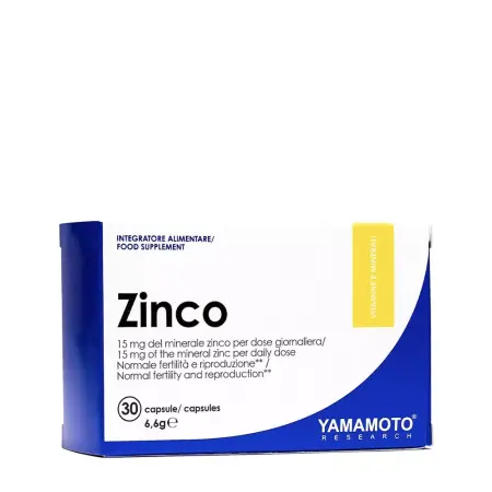 Yamamoto Research Zinco 15 mg (30 Capsules) - Yamamoto Research
