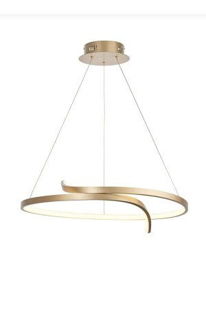 Yarenn Modern Tasarım Eskitme Renk Beyaz Ledli Cafe - Mutfak - Salon Led Avize YR283 - Fer Avize
