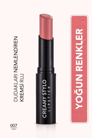 Yarı Parlak Stick Ruj (pastel Pembe) - Creamy Stylo Lipstick - 007 Pinky - 8682536013673 - Flormar