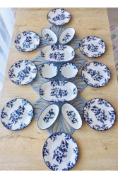 Yasemin Desen 8 Kişilik 16 Parça Kahvaltı Takımı Ysmnyvrkkhvlt0816 - VENÜS HOME DECORATION
