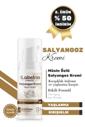 Yaşlanma Karşıtı ve Kırışıklık Önleyici Salyangoz Kremi 50 ml TYCAOSUL6N168760686561362 - Labelna Cosmetic