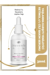 Retinol 1% Serum - Yaşlanma Karşıtı ve Yenileyici (Retinol, Squalane, Jojoba Yağı) 8682399330441 - Jeuvenile