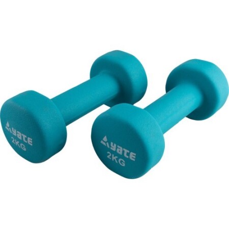 Yate marka neopren fitness dambılları, 2 adet x 2 kg. - Yate