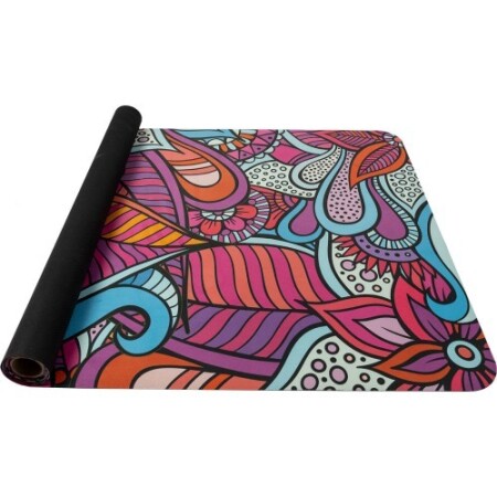 Yate marka yoga matı, doğal kauçuk, 1 mm, kırmızı. - Yate