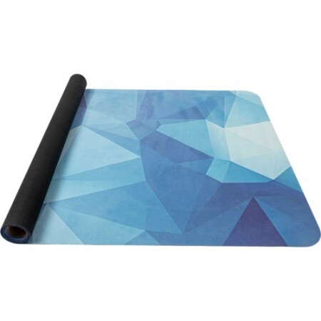 Yate marka yoga matı, doğal kauçuk, 1 mm, mavi - Yate