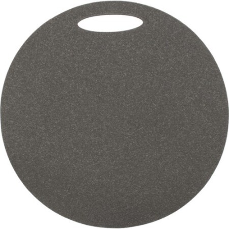 Yate marka yuvarlak oturma minderi, 35 cm, tek katmanlı, gri. - Yate