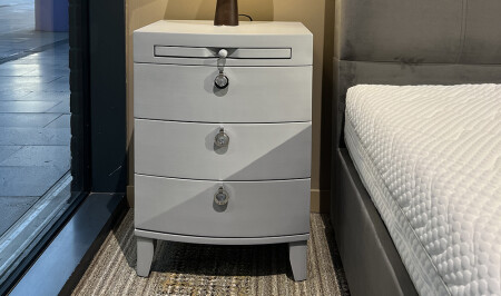 Yatsan Bach Nightstand - Gray - Cadde Yıldız