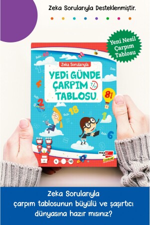 Yedi Günde Çarpım Tablosu 7-24 - Dikkat Atölyesi Yayınları
