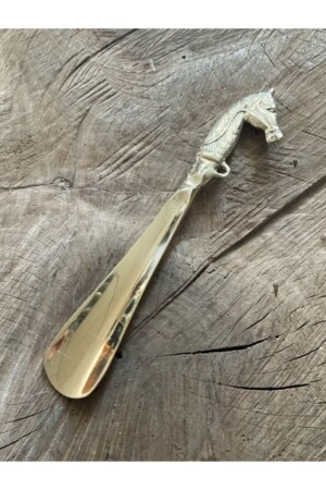 Yellow Color Shoe Horn Brass Shoe Horn Kerata 23cm 03392 - Ars