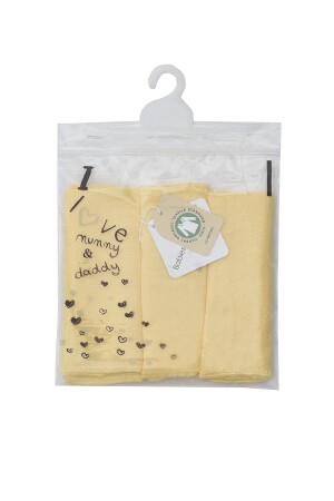 Yellow Organic Muslin Mouth Wipes BTD-MAMS - Babies These Days