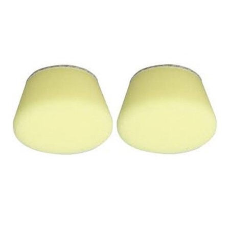 Yellow polishing sponge PROXXON 30mm, medium hardness, 2pcs. - PROXXON