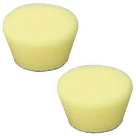 Yellow polishing sponge PROXXON 50mm, medium hardness, 2pcs. - PROXXON